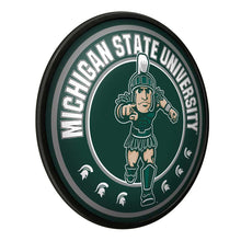 Load image into Gallery viewer, Michigan State Spartans: Sparty - Modern Disc Wall Sign - The Fan-Brand