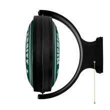 Load image into Gallery viewer, Michigan State Spartans: Sparty - Original Round Rotating Lighted Wall Sign - The Fan-Brand