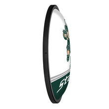 Load image into Gallery viewer, Michigan State Spartans: Sparty - Oval Slimline Lighted Wall Sign - The Fan-Brand