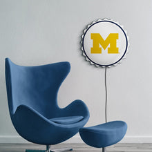 Load image into Gallery viewer, Michigan Wolverines: Bottle Cap Wall Light - The Fan-Brand