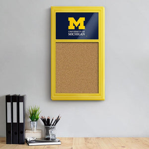 Michigan Wolverines: Cork Note Board - The Fan-Brand