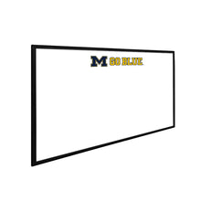 Load image into Gallery viewer, Michigan Wolverines: Go Blue - Framed Dry Erase Wall Sign - The Fan-Brand