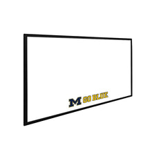 Load image into Gallery viewer, Michigan Wolverines: Go Blue - Framed Dry Erase Wall Sign - The Fan-Brand