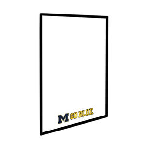 Michigan Wolverines: Go Blue - Framed Dry Erase Wall Sign - The Fan-Brand