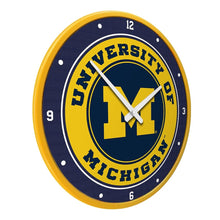 Load image into Gallery viewer, Michigan Wolverines: Modern Disc Wall Clock - The Fan-Brand