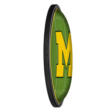 Load image into Gallery viewer, Michigan Wolverines: On the 50 - Slimline Lighted Wall Sign - The Fan-Brand