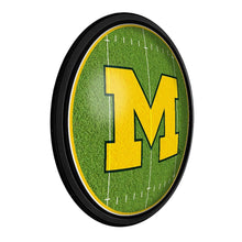 Load image into Gallery viewer, Michigan Wolverines: On the 50 - Slimline Lighted Wall Sign - The Fan-Brand