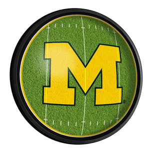 Michigan Wolverines: On the 50 - Slimline Lighted Wall Sign - The Fan-Brand