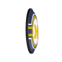 Load image into Gallery viewer, Michigan Wolverines: Oval Slimline Lighted Wall Sign - The Fan-Brand