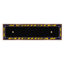 Load image into Gallery viewer, Michigan Wolverines: Premium Wood Pool Table Light - The Fan-Brand