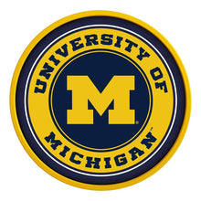 Load image into Gallery viewer, Michigan Wolverines: Round Modern Disc Wall Sign - The Fan-Brand