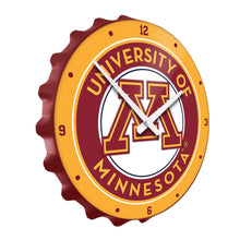 Load image into Gallery viewer, Minnesota Golden Gophers: Bottle Cap Wall Clock - The Fan-Brand