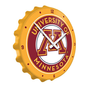 Minnesota Golden Gophers: Bottle Cap Wall Clock - The Fan-Brand