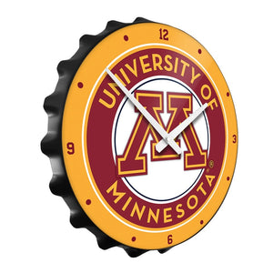 Minnesota Golden Gophers: Bottle Cap Wall Clock - The Fan-Brand