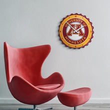 Load image into Gallery viewer, Minnesota Golden Gophers: Bottle Cap Wall Clock - The Fan-Brand