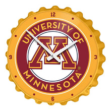 Load image into Gallery viewer, Minnesota Golden Gophers: Bottle Cap Wall Clock - The Fan-Brand
