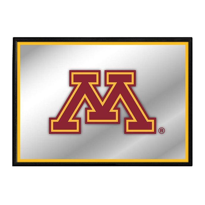 Minnesota Golden Gophers: Framed Mirrored Wall Sign - The Fan-Brand