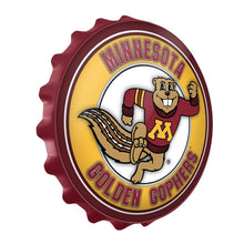 Load image into Gallery viewer, Minnesota Golden Gophers: Goldy - Bottle Cap Wall Sign - The Fan-Brand