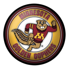 Load image into Gallery viewer, Minnesota Golden Gophers: Goldy - Modern Disc Wall Sign - The Fan-Brand