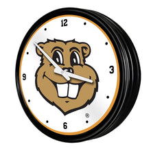 Load image into Gallery viewer, Minnesota Golden Gophers: Goldy - Retro Lighted Wall Clock - The Fan-Brand