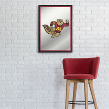 Load image into Gallery viewer, Minnesota Golden Gophers: Mascot - Framed Mirrored Wall Sign - The Fan-Brand