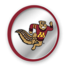 Load image into Gallery viewer, Minnesota Golden Gophers: Mascot - Modern Disc Mirrored Wall Sign - The Fan-Brand