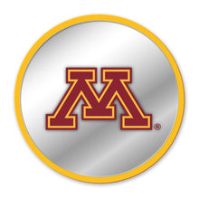 Load image into Gallery viewer, Minnesota Golden Gophers: Modern Disc Mirrored Wall Sign - The Fan-Brand