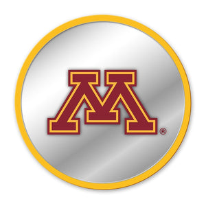 Minnesota Golden Gophers: Modern Disc Mirrored Wall Sign - The Fan-Brand