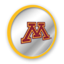 Load image into Gallery viewer, Minnesota Golden Gophers: Modern Disc Mirrored Wall Sign - The Fan-Brand