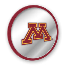 Load image into Gallery viewer, Minnesota Golden Gophers: Modern Disc Mirrored Wall Sign - The Fan-Brand