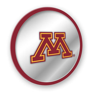 Minnesota Golden Gophers: Modern Disc Mirrored Wall Sign - The Fan-Brand