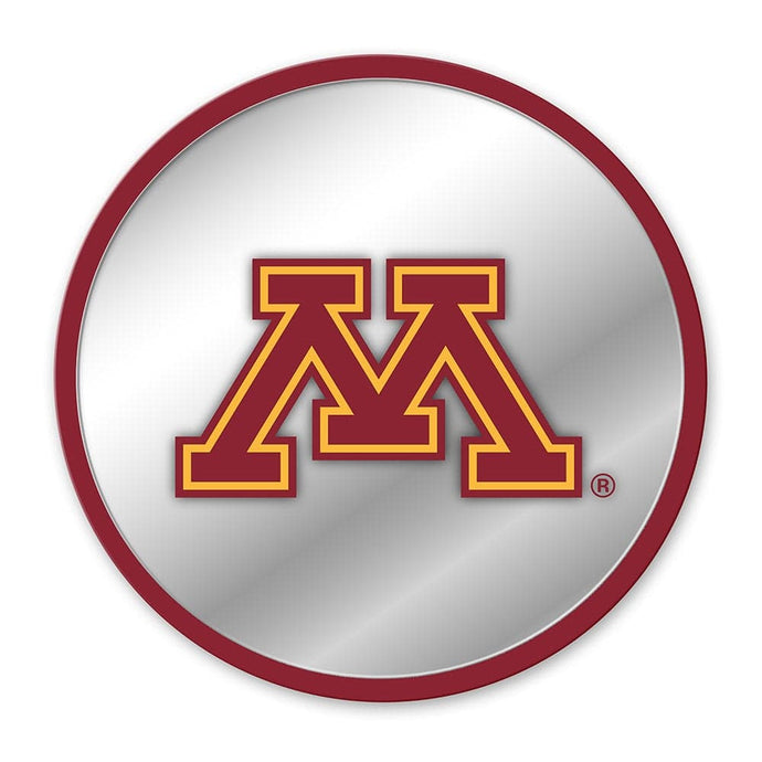 Minnesota Golden Gophers: Modern Disc Mirrored Wall Sign - The Fan-Brand