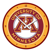 Load image into Gallery viewer, Minnesota Golden Gophers: Modern Disc Wall Clock - The Fan-Brand