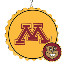 Load image into Gallery viewer, Minnesota Golden Gophers: Round Bottle Cap Dangler - The Fan-Brand