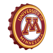 Load image into Gallery viewer, Minnesota Golden Gophers: Round Bottle Cap Wall Sign - The Fan-Brand