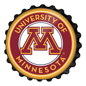Minnesota Golden Gophers: Round Bottle Cap Wall Sign - The Fan-Brand