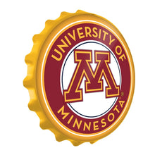 Load image into Gallery viewer, Minnesota Golden Gophers: Round Bottle Cap Wall Sign - The Fan-Brand