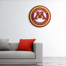 Load image into Gallery viewer, Minnesota Golden Gophers: Round Modern Disc Wall Sign - The Fan-Brand