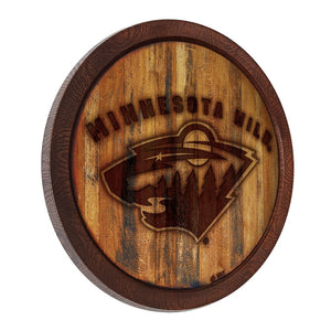 Minnesota Wild: Branded "Faux" Barrel Top Sign - The Fan-Brand