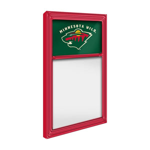 Minnesota Wild: Dry Erase Note Board - The Fan-Brand