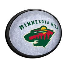 Load image into Gallery viewer, Minnesota Wild: Ice Rink - Oval Slimline Lighted Wall Sign - The Fan-Brand