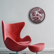 Load image into Gallery viewer, Mississippi State Bulldogs: Mascot - Bottle Cap Wall Sign - The Fan-Brand