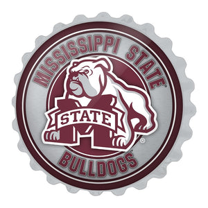 Mississippi State Bulldogs: Mascot - Bottle Cap Wall Sign - The Fan-Brand