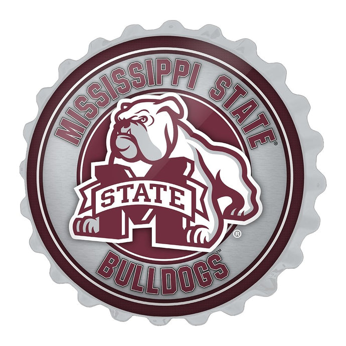 Mississippi State Bulldogs: Mascot - Bottle Cap Wall Sign - The Fan-Brand