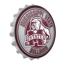Load image into Gallery viewer, Mississippi State Bulldogs: Mascot - Bottle Cap Wall Sign - The Fan-Brand