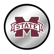 Load image into Gallery viewer, Mississippi State Bulldogs: Modern Disc Mirrored Wall Sign - The Fan-Brand