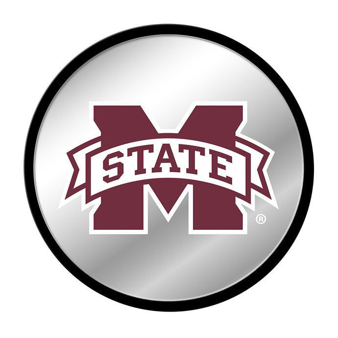 Mississippi State Bulldogs: Modern Disc Mirrored Wall Sign - The Fan-Brand