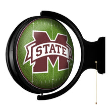 Load image into Gallery viewer, Mississippi State Bulldogs: On the 50 - Rotating Lighted Wall Sign - The Fan-Brand