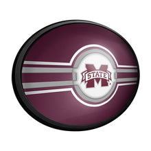 Load image into Gallery viewer, Mississippi State Bulldogs: Oval Slimline Lighted Wall Sign - The Fan-Brand