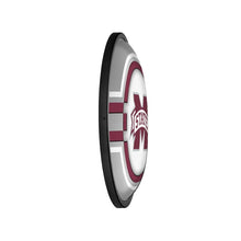 Load image into Gallery viewer, Mississippi State Bulldogs: Oval Slimline Lighted Wall Sign - The Fan-Brand